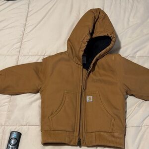 Carhartt Tan Hooded Jacket